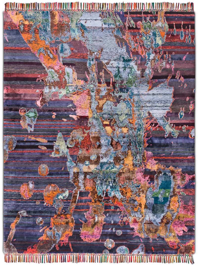 Eco handgemaakte luxe tapijt | Maat: 170 × 240 cm