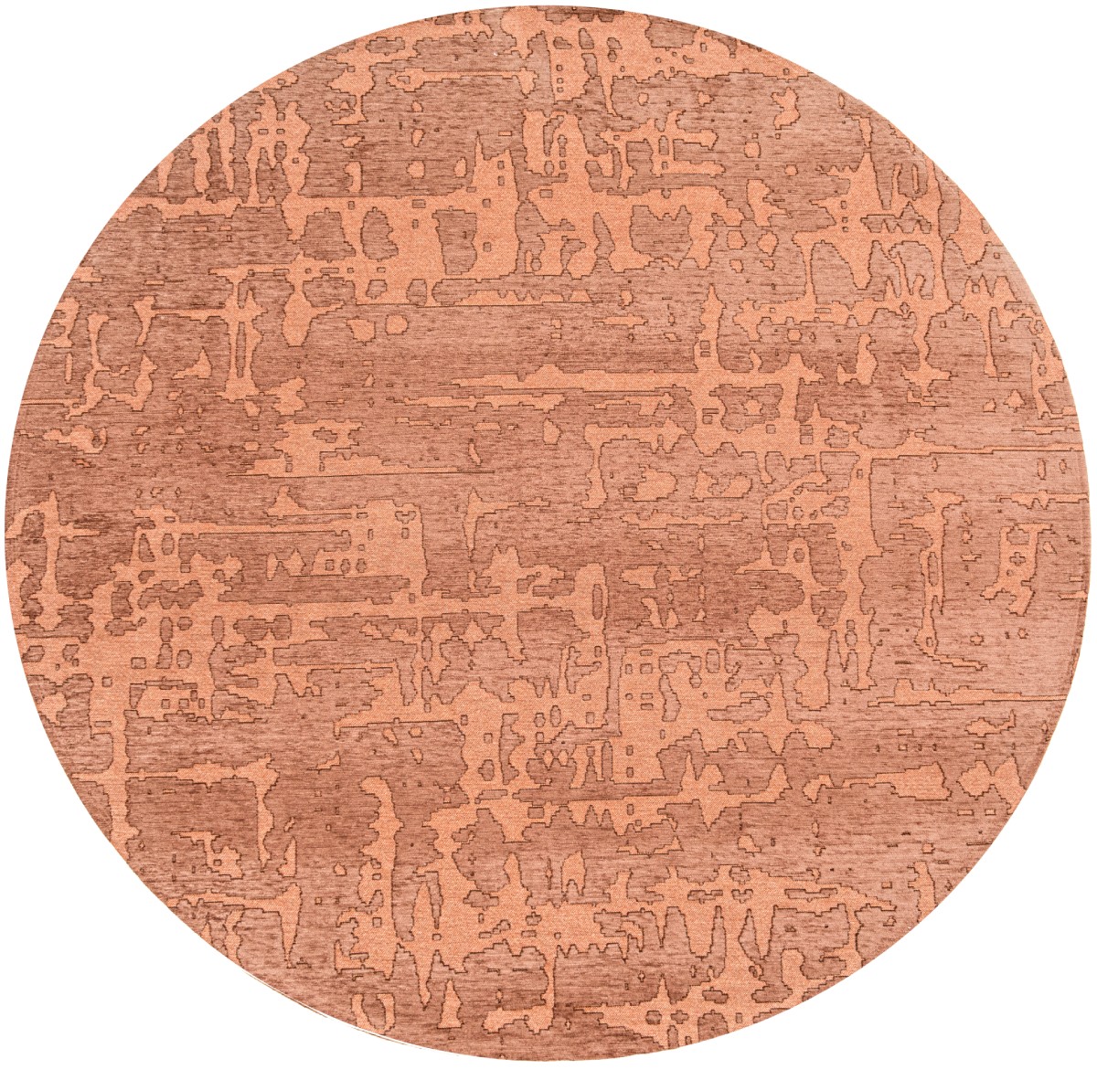 Za Copper rond tapijt | Maat: Ø 240 cm