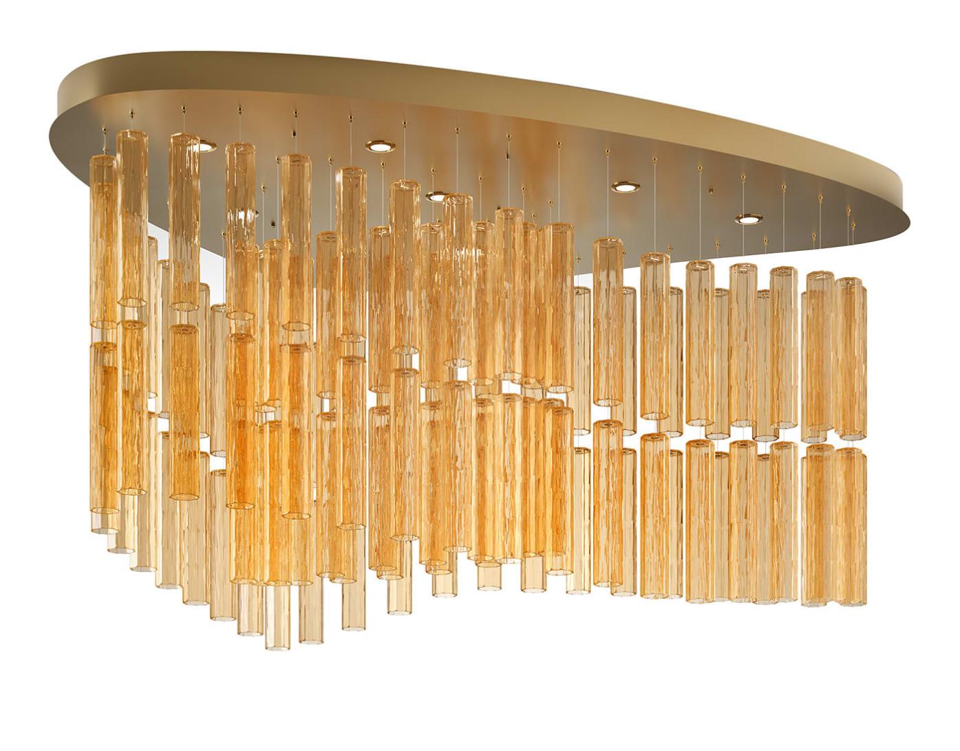 Cascading Murano Glas Kroonluchter
