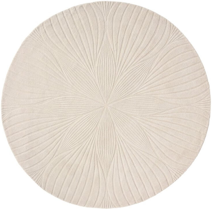 Folia stone rond tapijt | Maat: Ø 150 cm