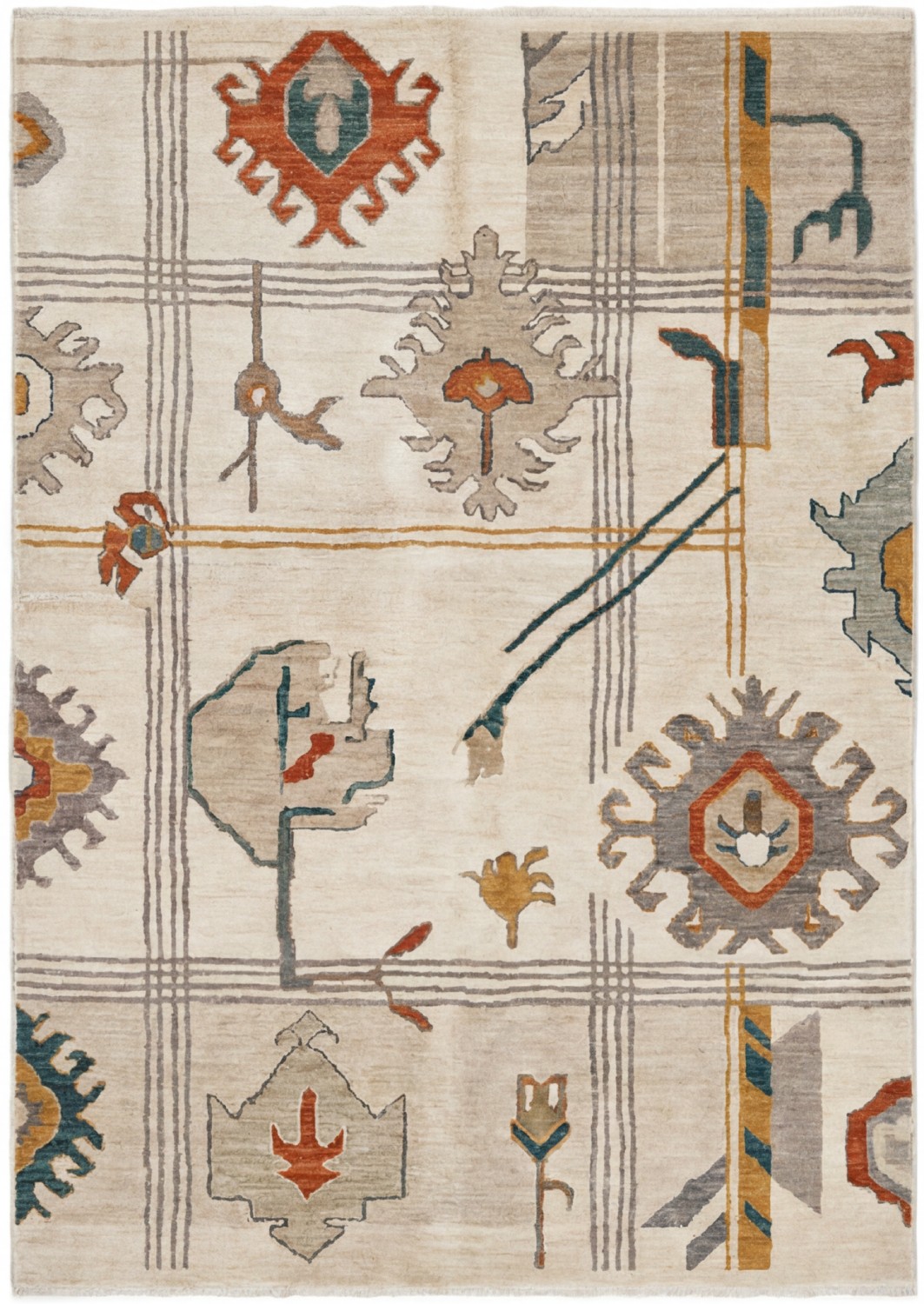 Nomad Script handgemaakt vloerkleed