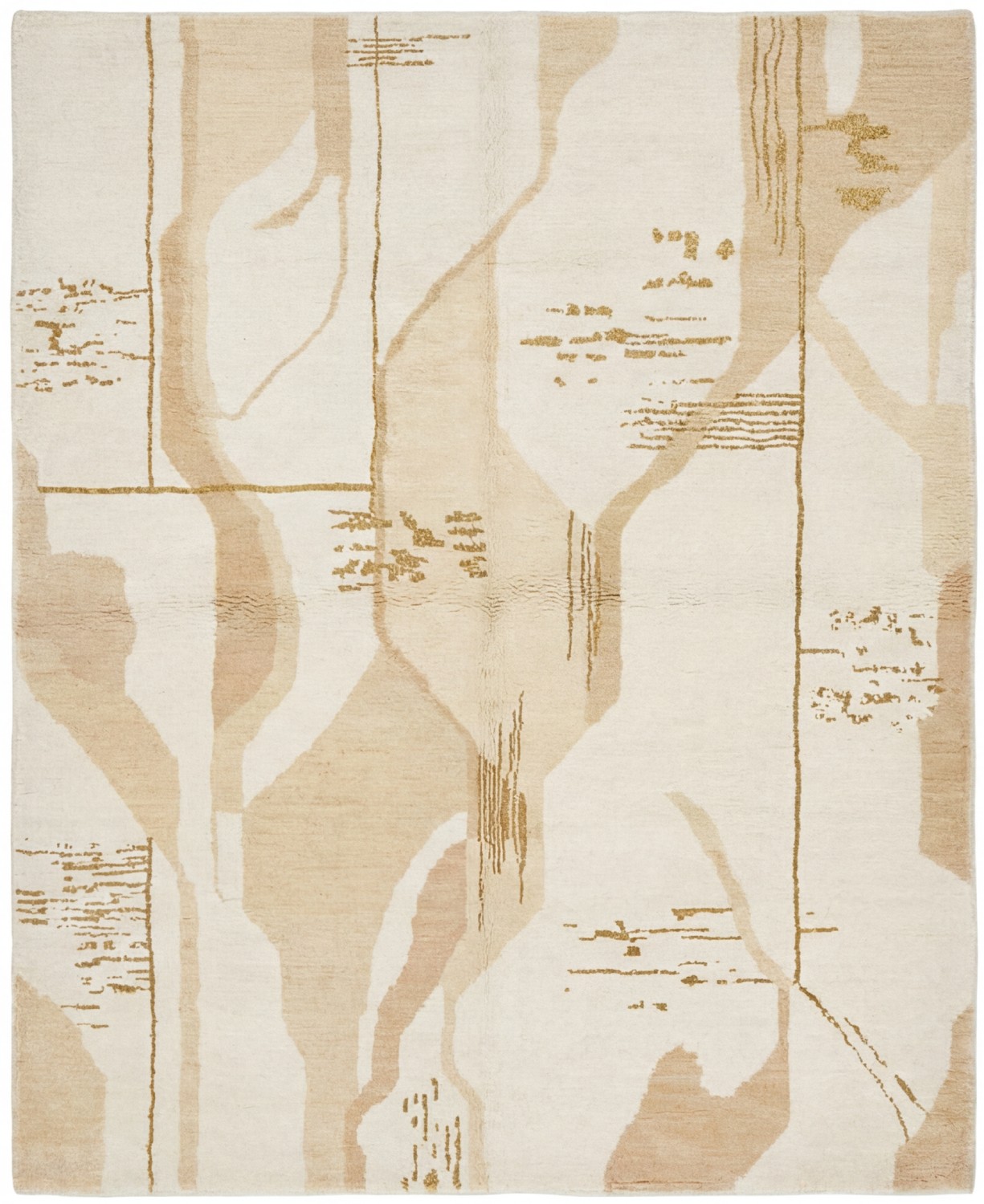 Ivory Veins design vloerkleed
