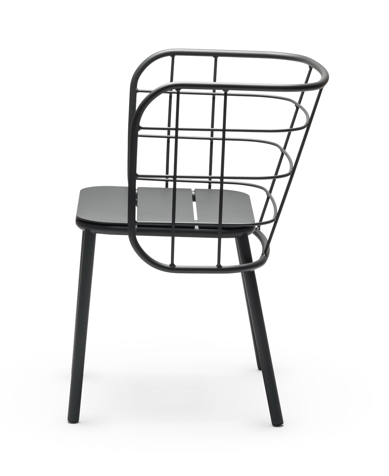 Jujube SP Zwarte Buitenstoel