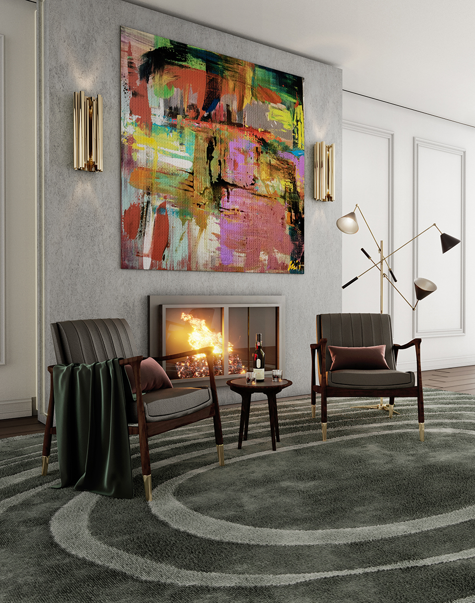Designer wandlamp