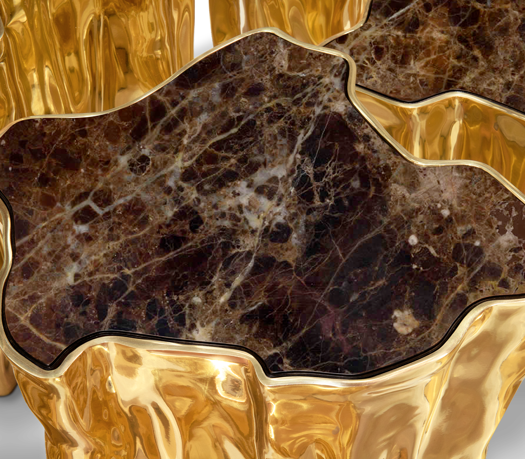 Paradise series aardetinten salontafel