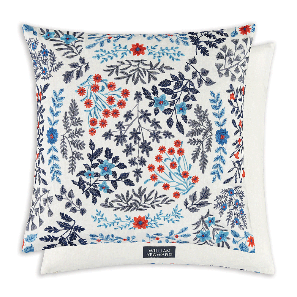 Somerley Indigo 60 × 60 kussen
