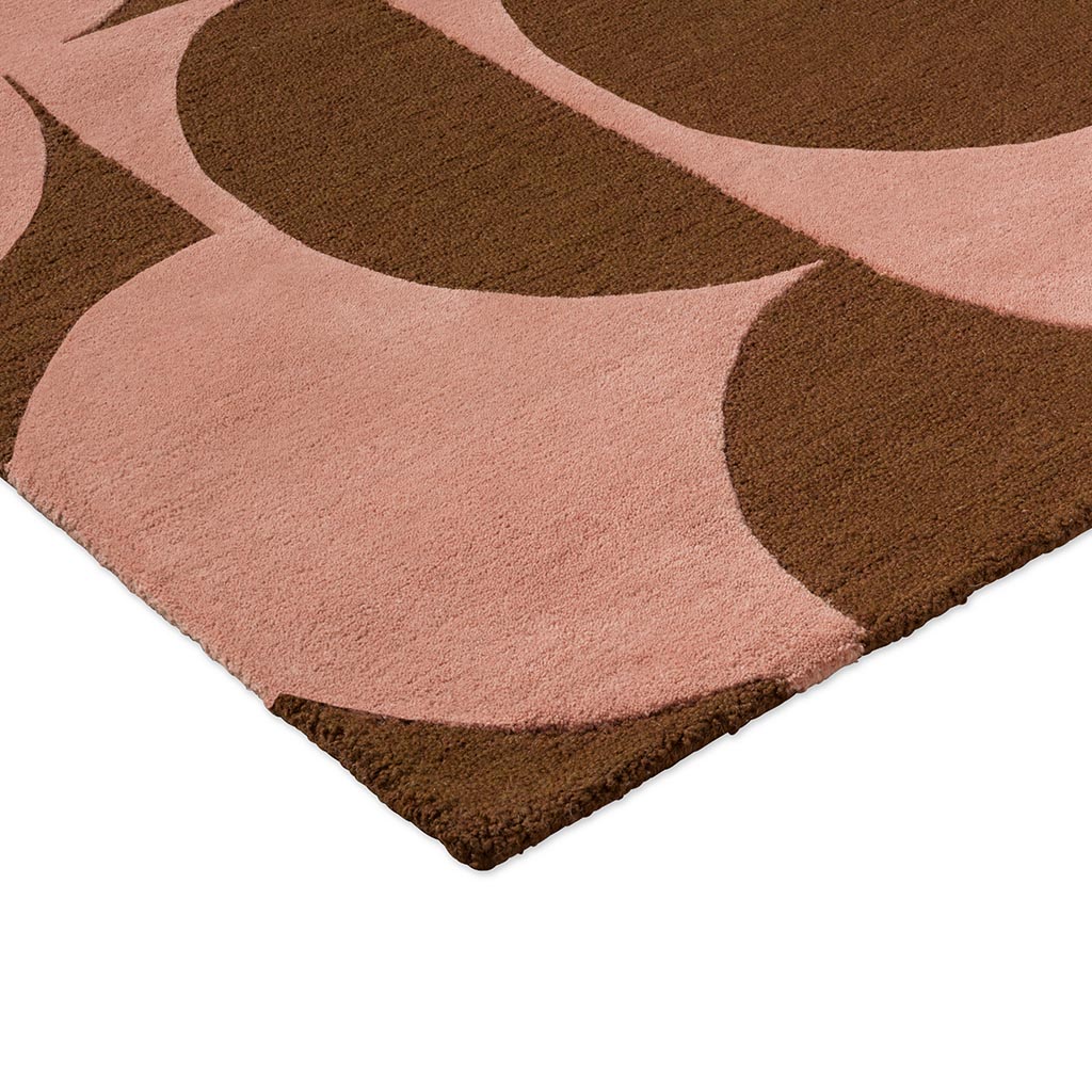 Prism Flower Pink/Terracotta vloerkleed | Maat: 160 × 230 cm