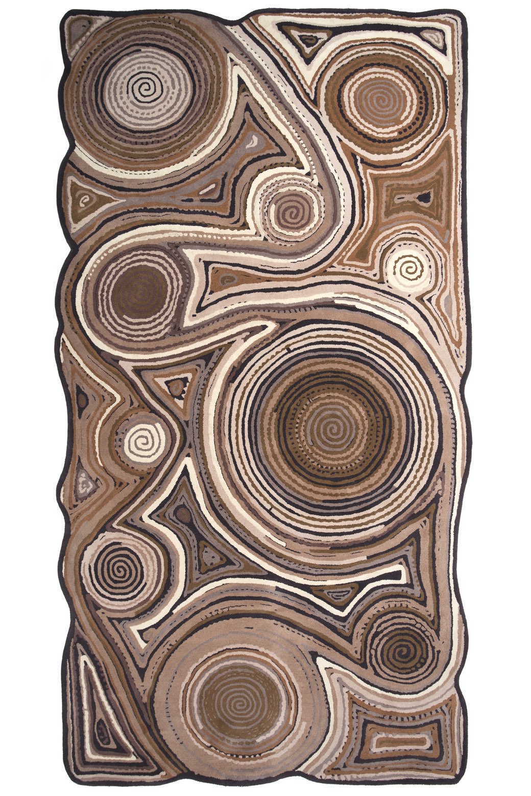 Sushi Multicolor groot tapijt