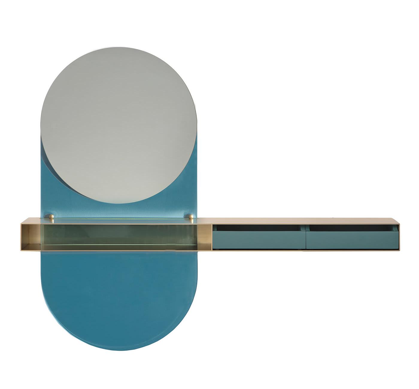 Verfijnde wandspiegel