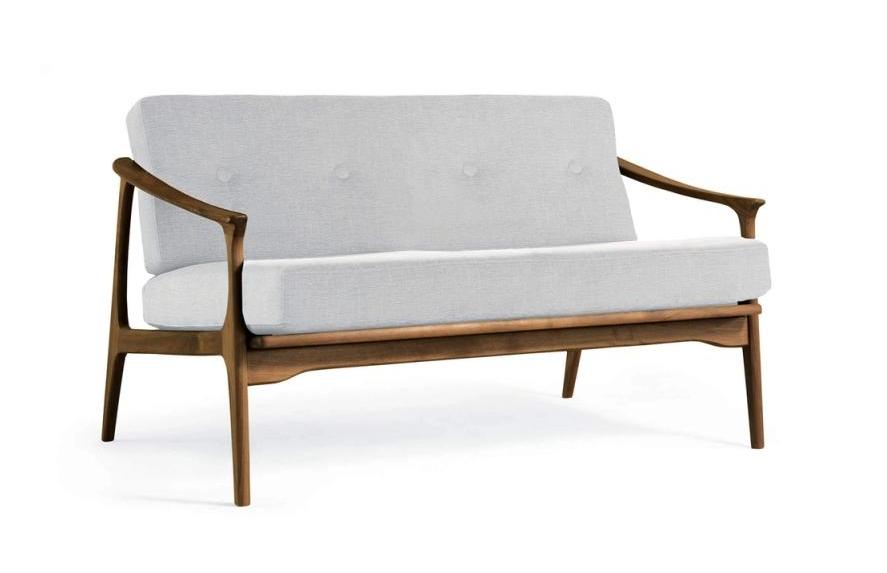 Quiete natuurlijke massief walnoten bank