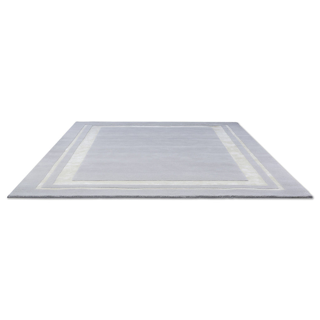 Redbrook-zilver tapijt | Maat: 140 × 200 cm