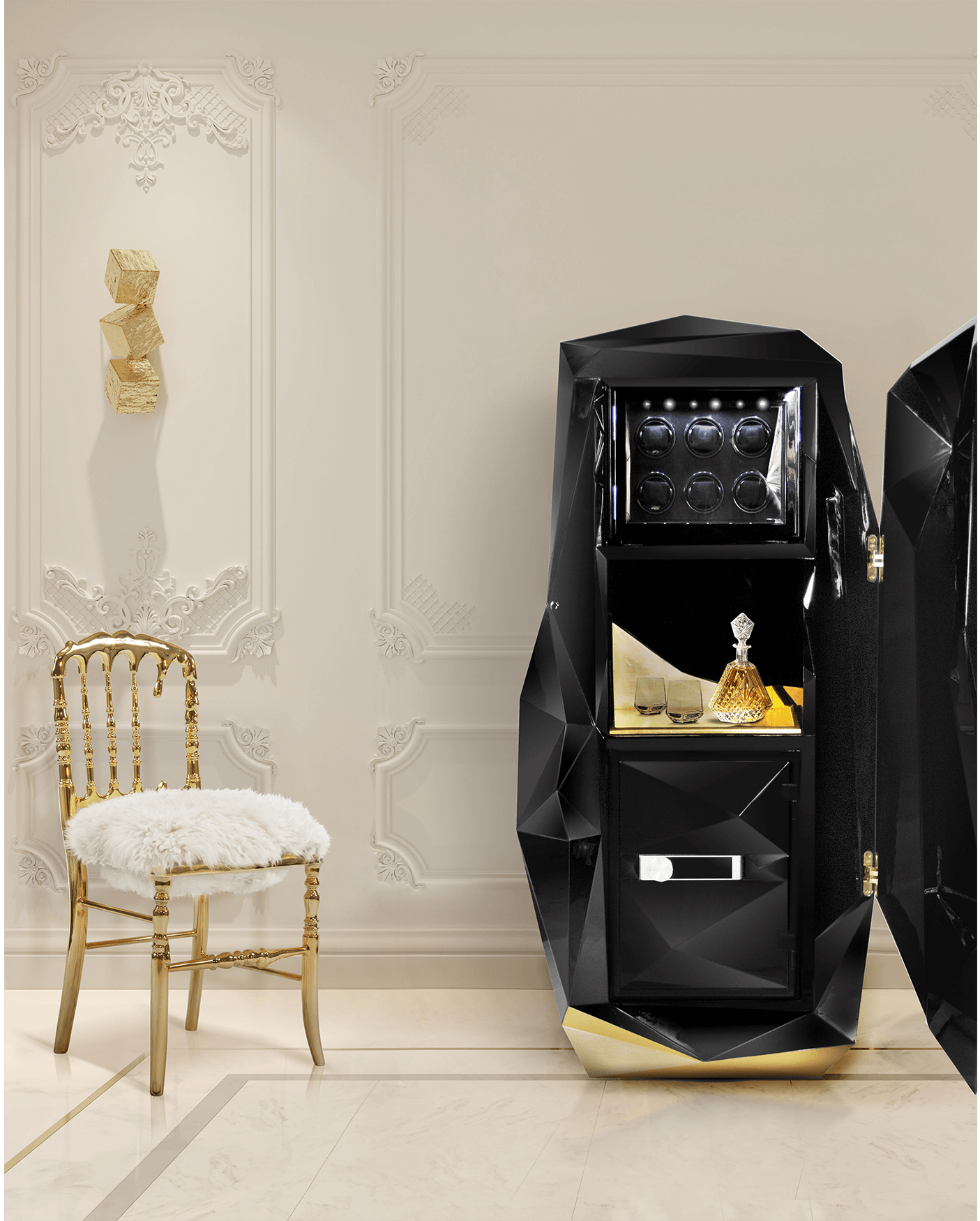 Prism zwarte elite kluis