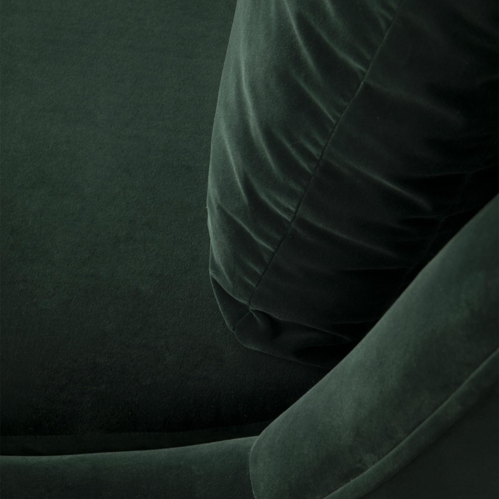 Pluche fluwelen chaise longue