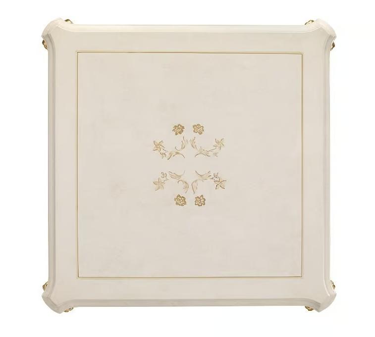 Ivoren/gouden Italiaanse bijzettafel