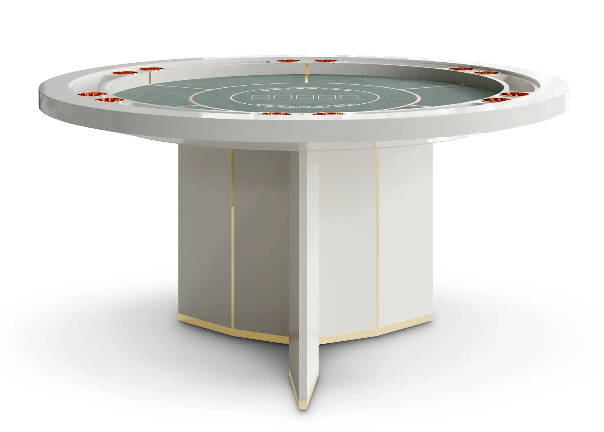 Elite White pokertafel