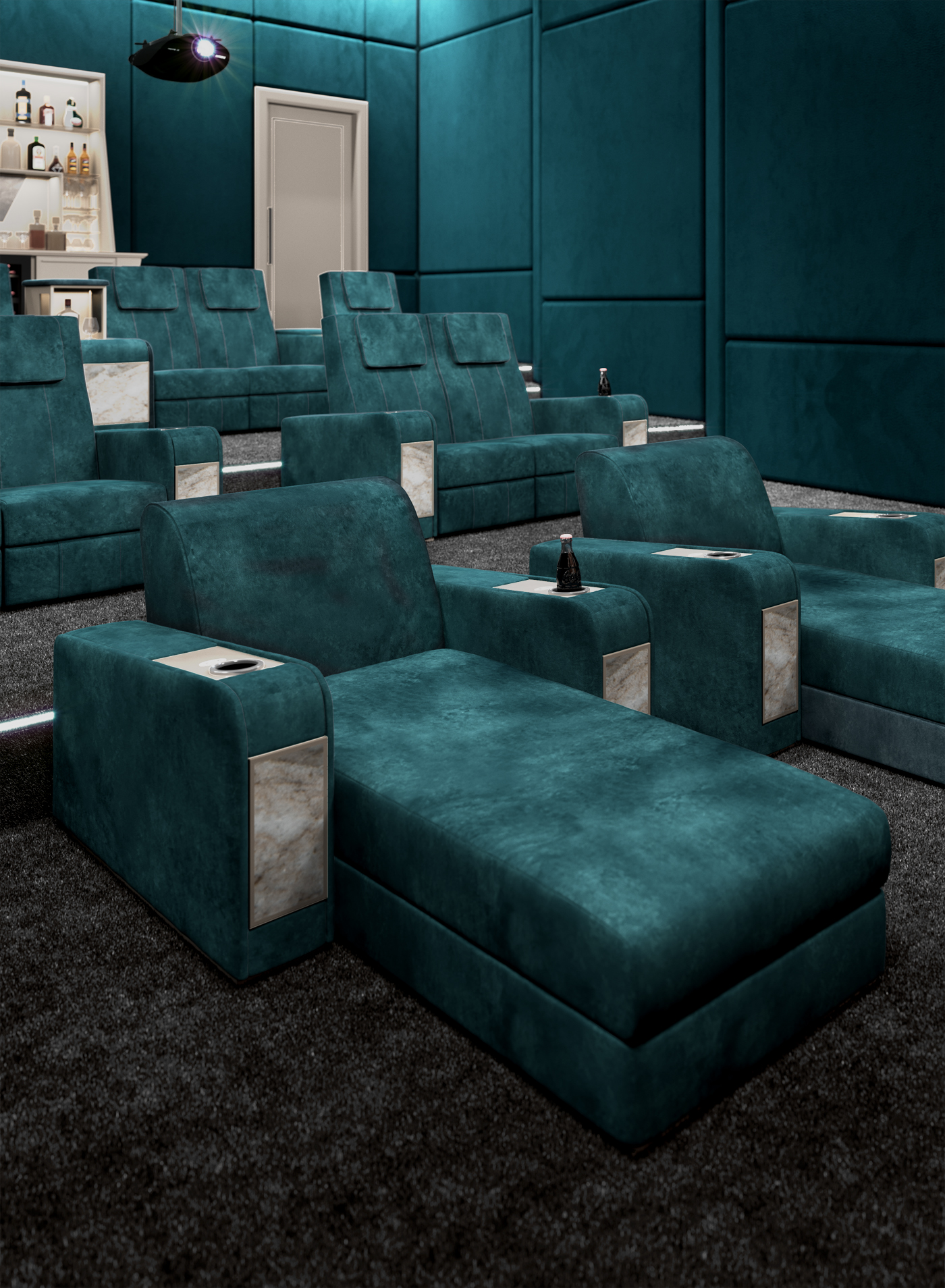 Comfort thuisbioscoop zitplaats - 4