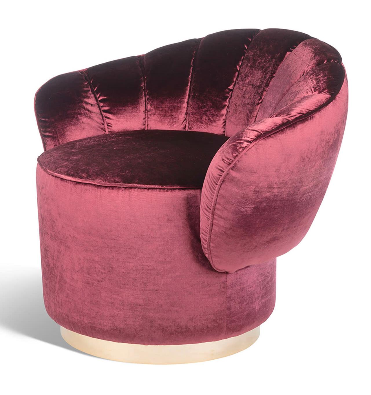 Kidman bordeaux fauteuil
