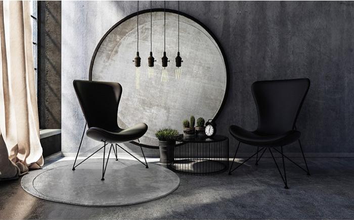 Luna Grey rond tapijt | Maat: Ø 170 cm Luna Grey rond tapijt | Maat: Ø 170 cm