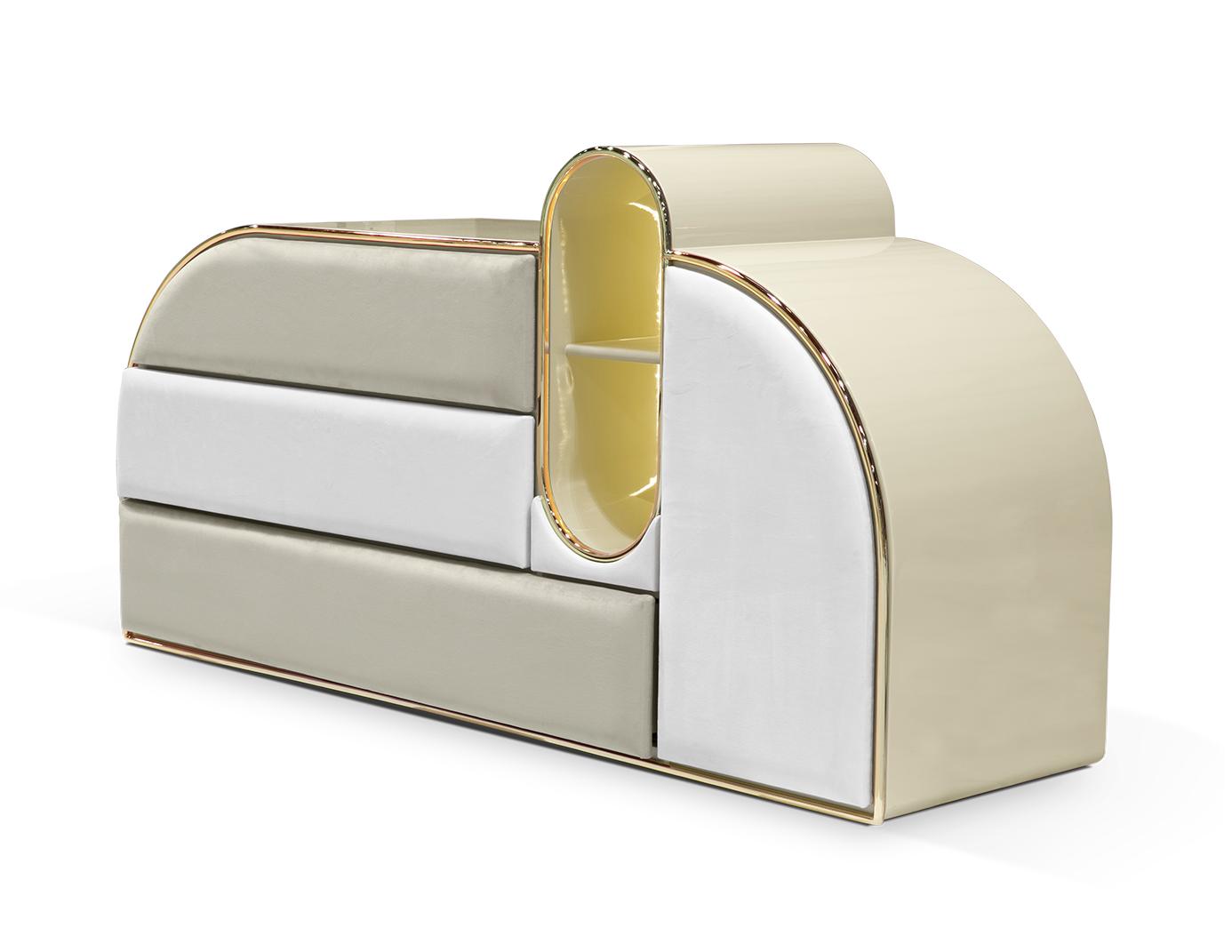 Candy Coated ladekast met drie laden