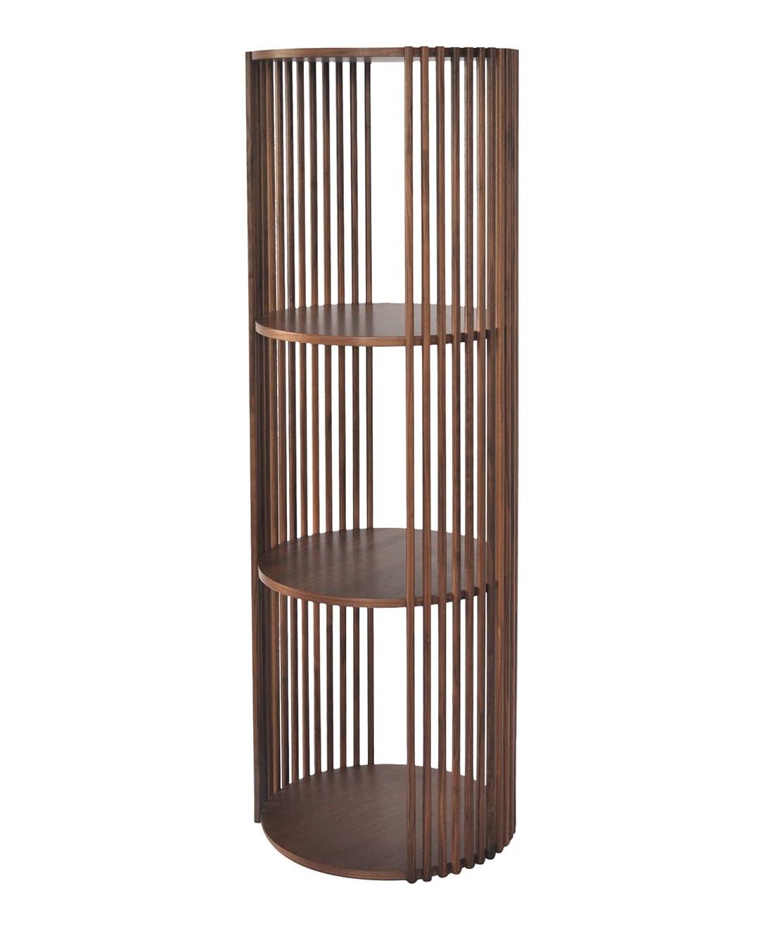 Designer houten boekenkast