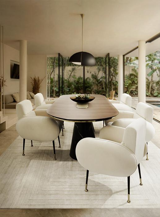 Forge ovale eettafel - 5