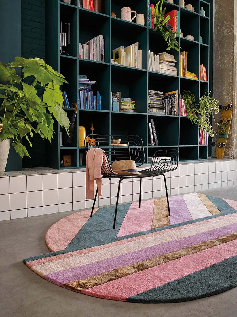 Jardin roze tapijt | Maat: 250 × 350 cm