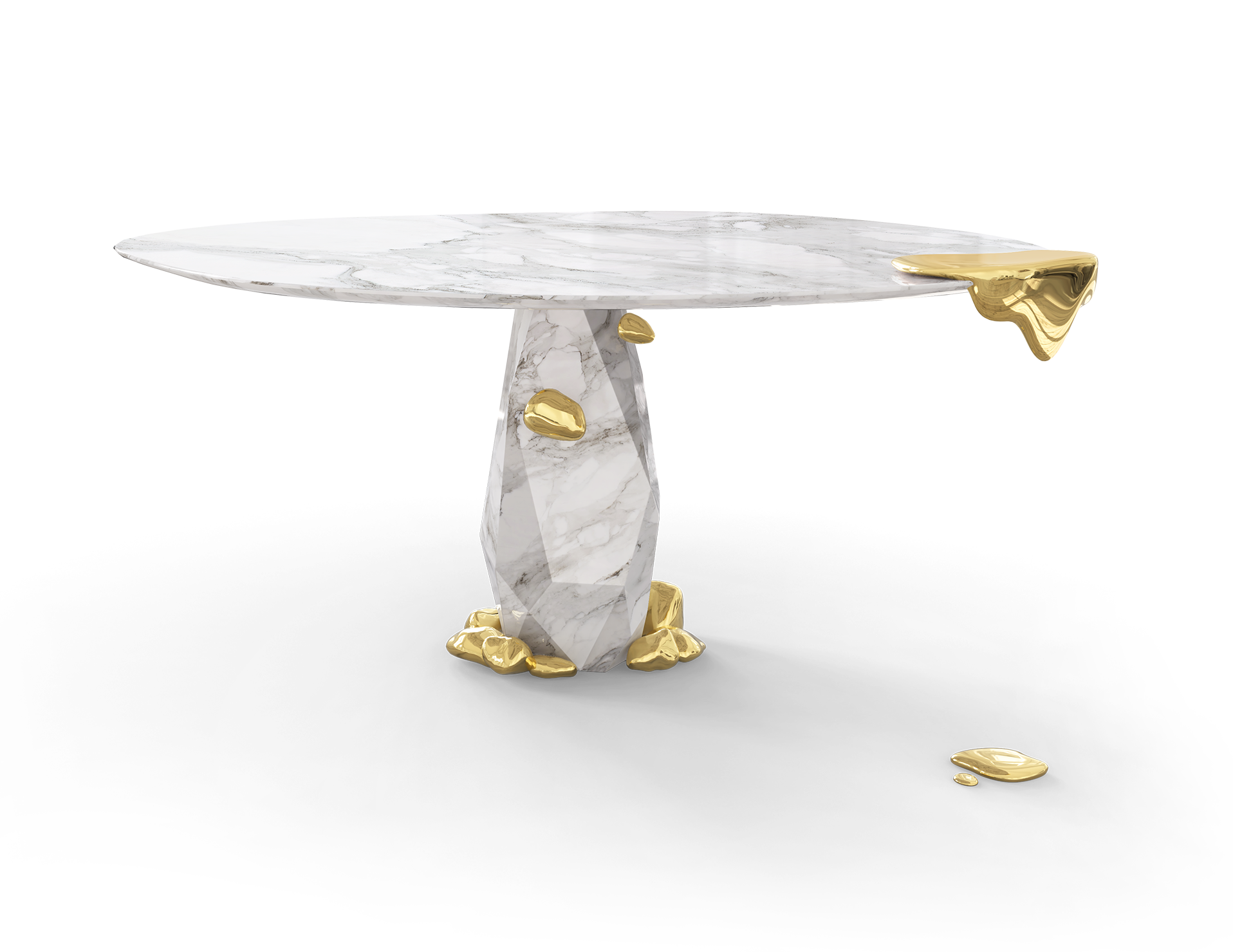Luxe diamanten eettafel
