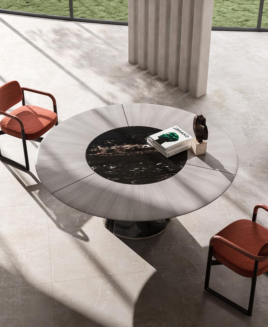 Talos eettafel | Afmetingen: Ø 200 cm Talos eettafel | Afmetingen: Ø 200 cm