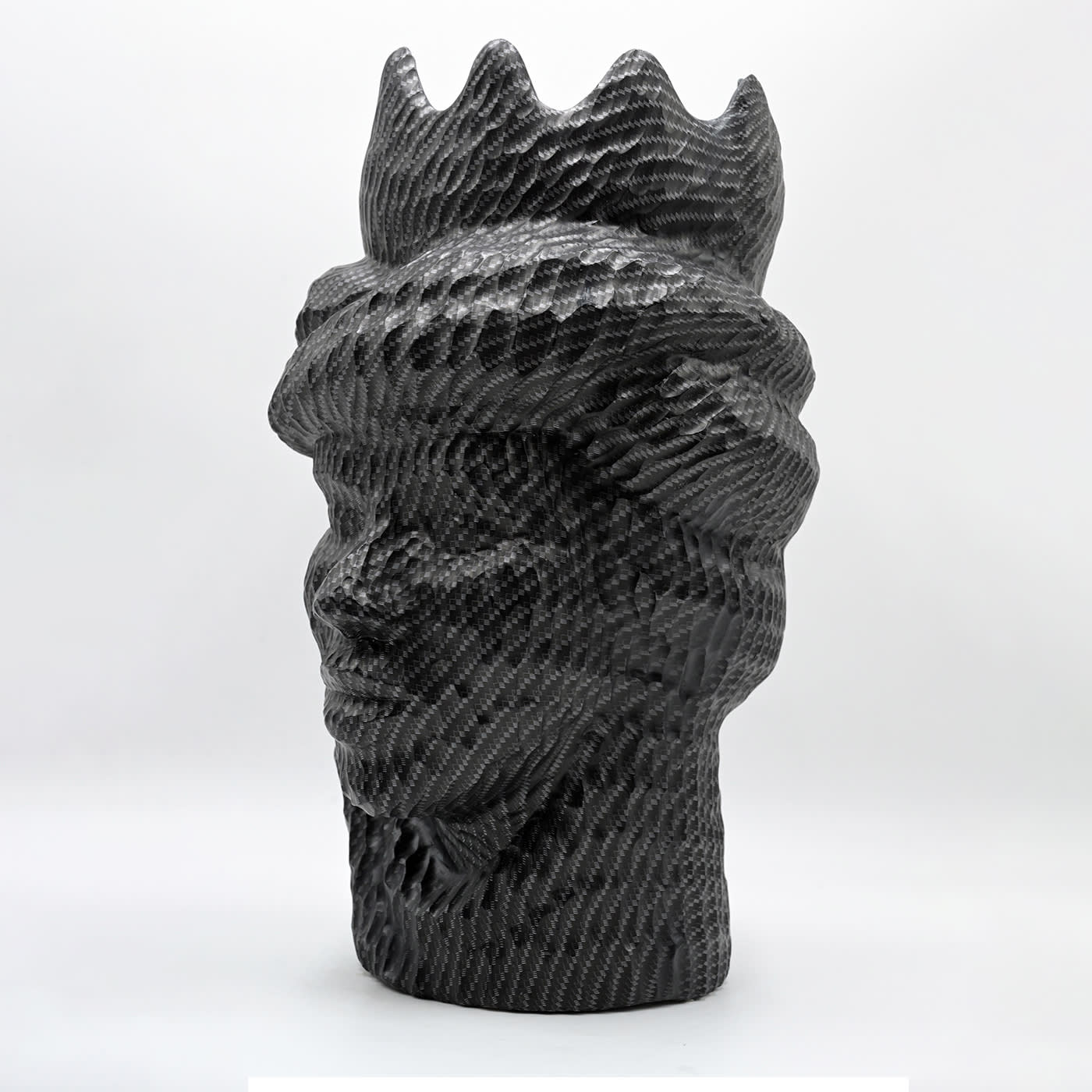 Moor's Head grijze sculptuur