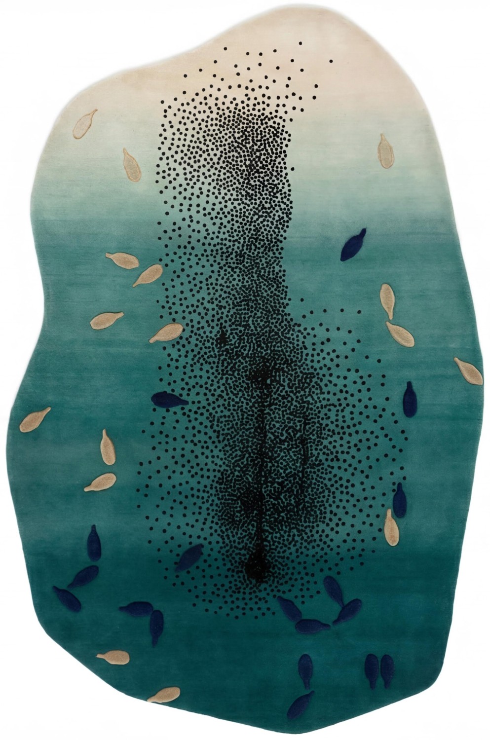 Deep Lagoon luxe vloerkleed