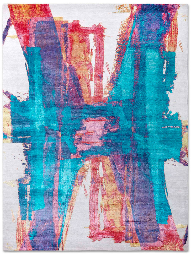 Portland Poetry handgeweven tapijt | Maat: 170 × 240 cm