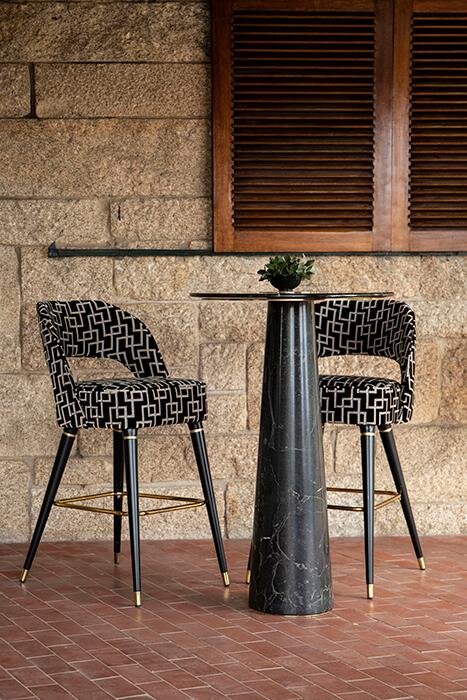 Forge zwarte bartafel - 1