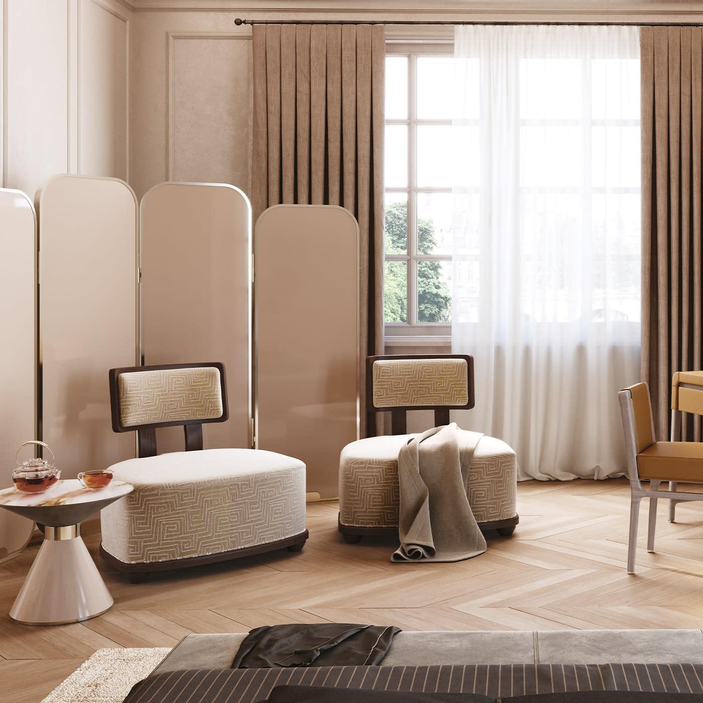 Lady luxe Italiaanse fauteuil