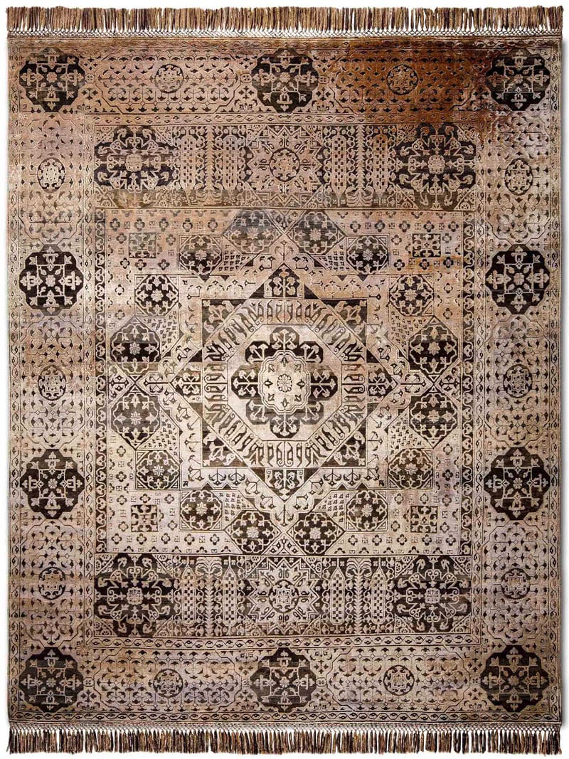 Gold Mauve luxe tapijt