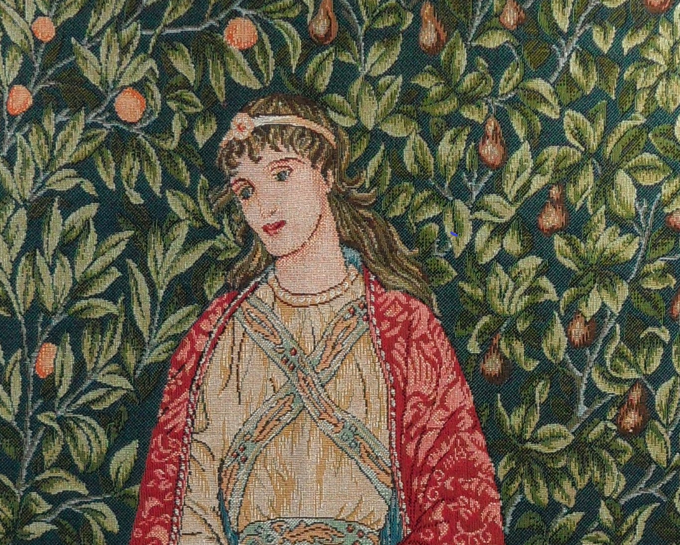 The Orchard, William Morris wandtapijt
