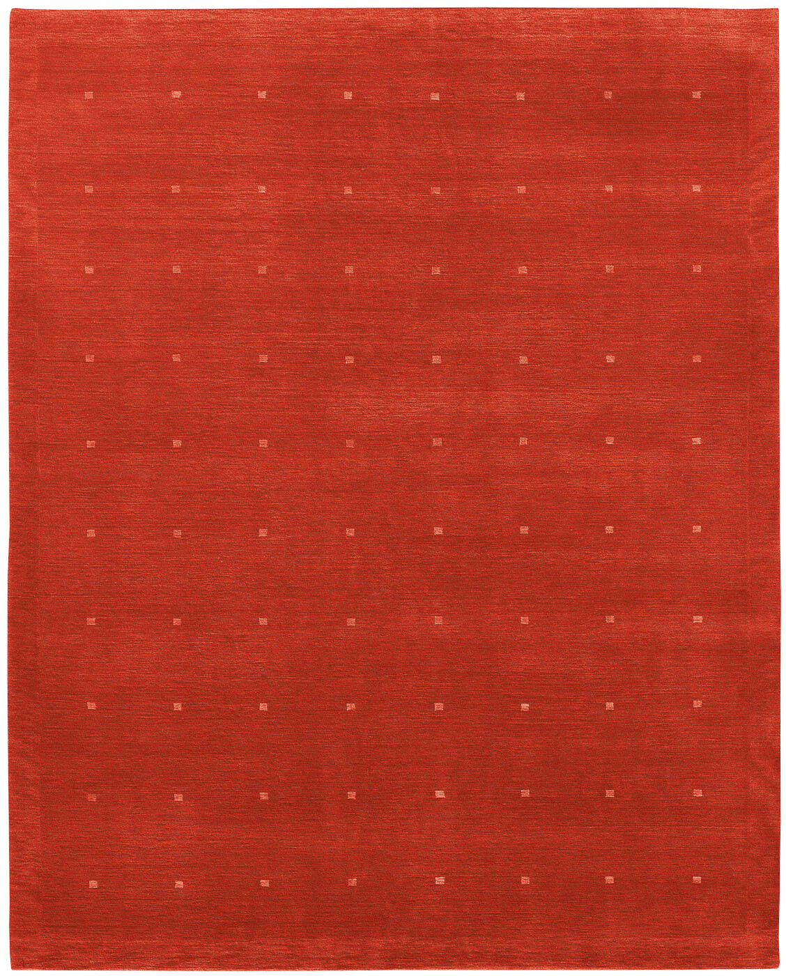 Symbool border rood vloerkleed