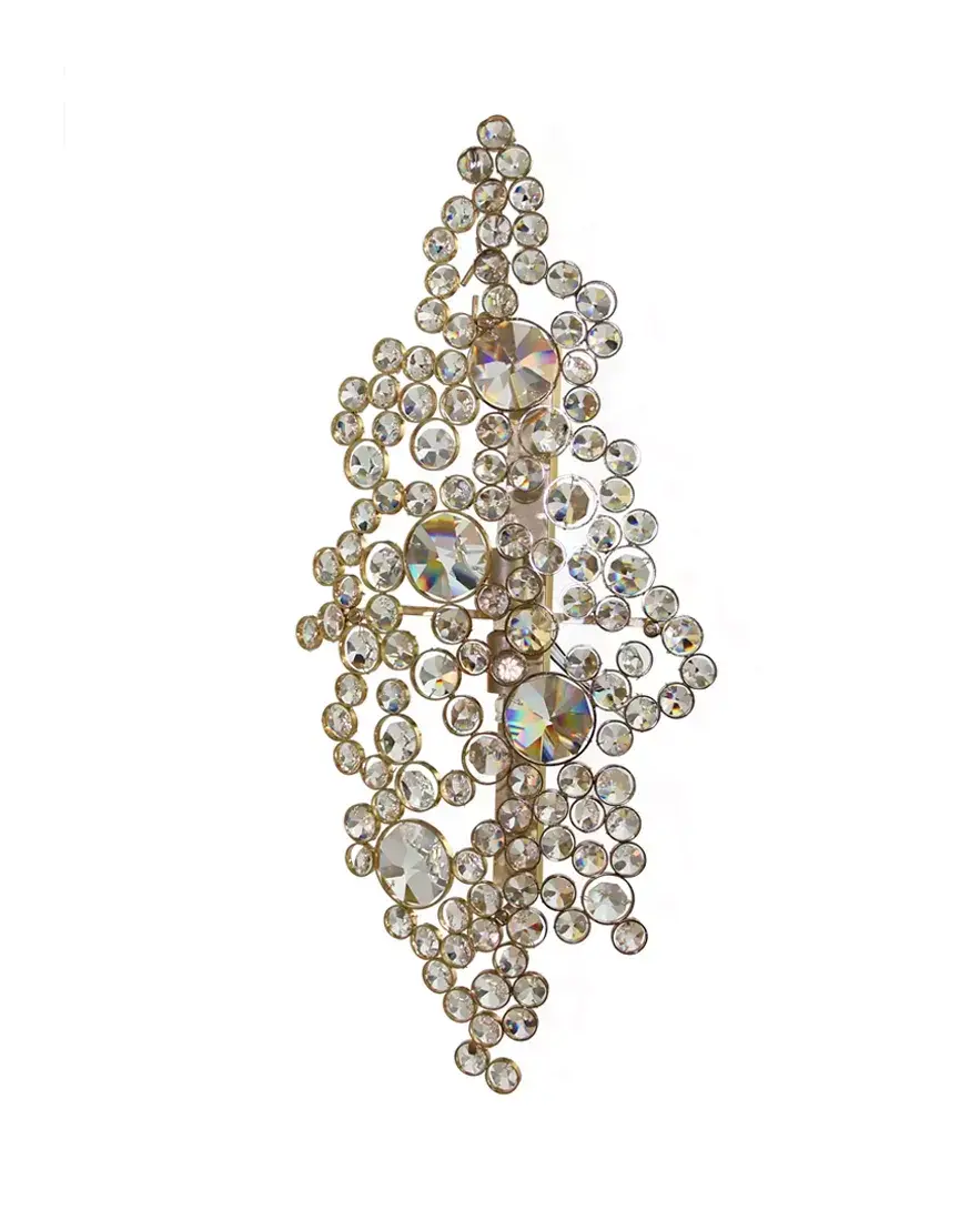 Eternelle helder glas wandlamp