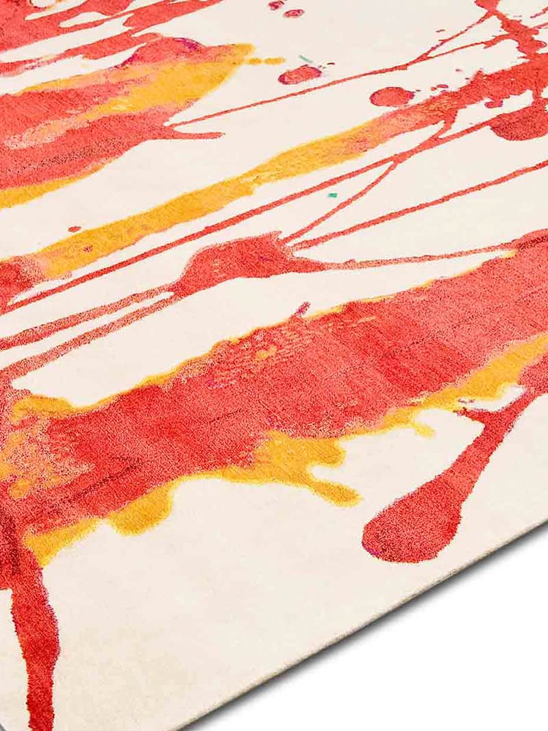 Splash handgemaakte luxe tapijt | Maat: 300 × 400 cm