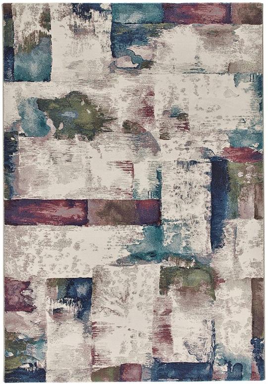 Patchwork machinaal gemaakt Multi tapijt | Maat: 240 × 330 cm