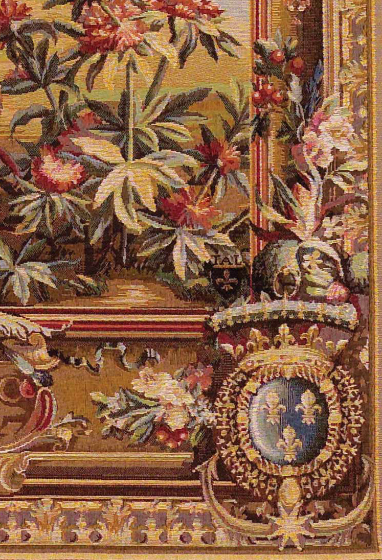 The Pineapple Harvest - Basket Door wandtapijt