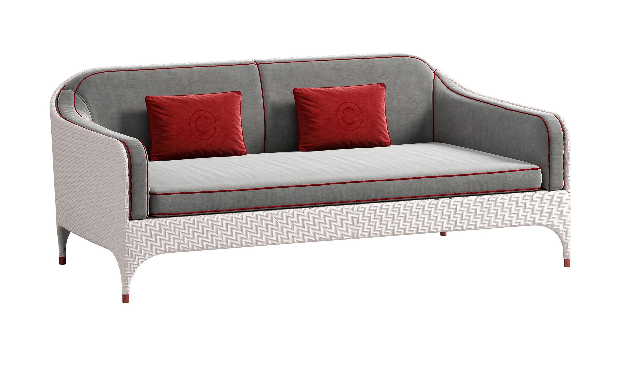 Tweepersoons tuinsofa met armleuningen