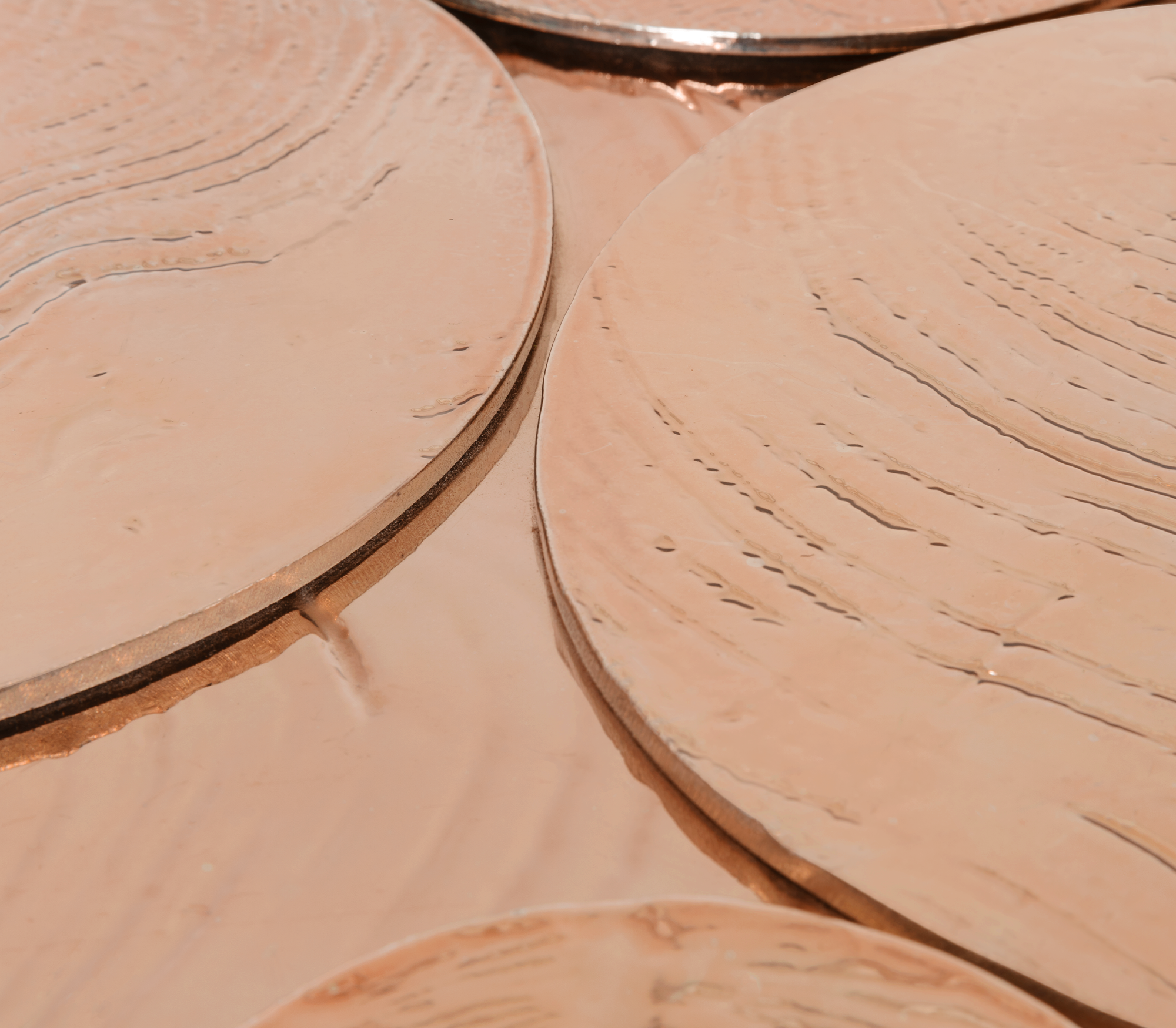 Empyrean koperen accent stoel