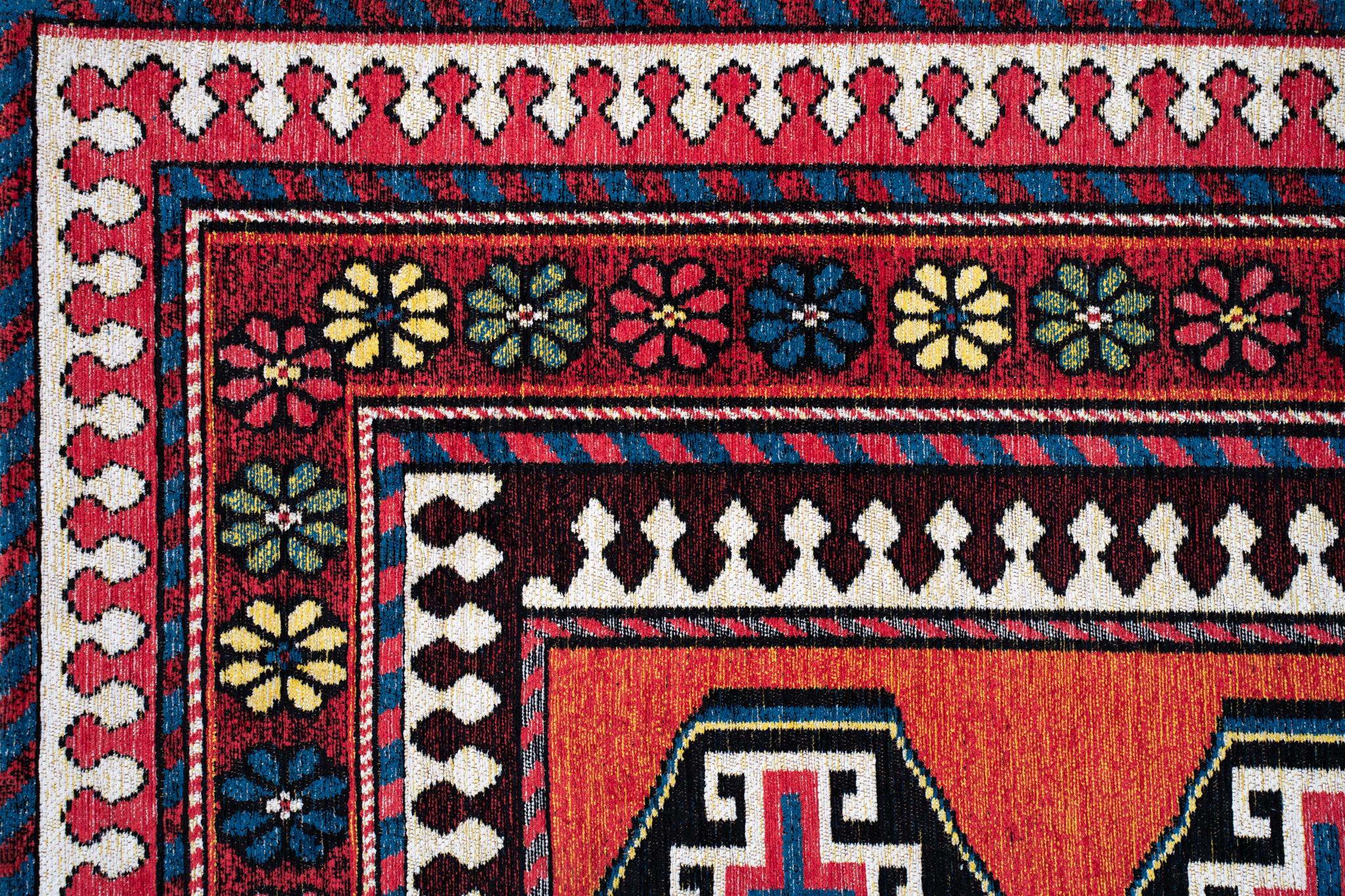 Red Mix tapijt | Maat: 140 × 200 cm