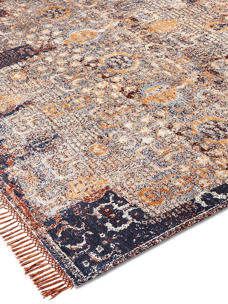 Block handgeknoopt tapijt | Maat: 170 × 240 cm