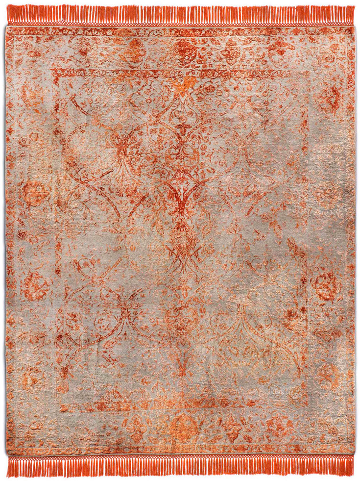 Copper luxe tapijt | Maat: 250 × 300 cm