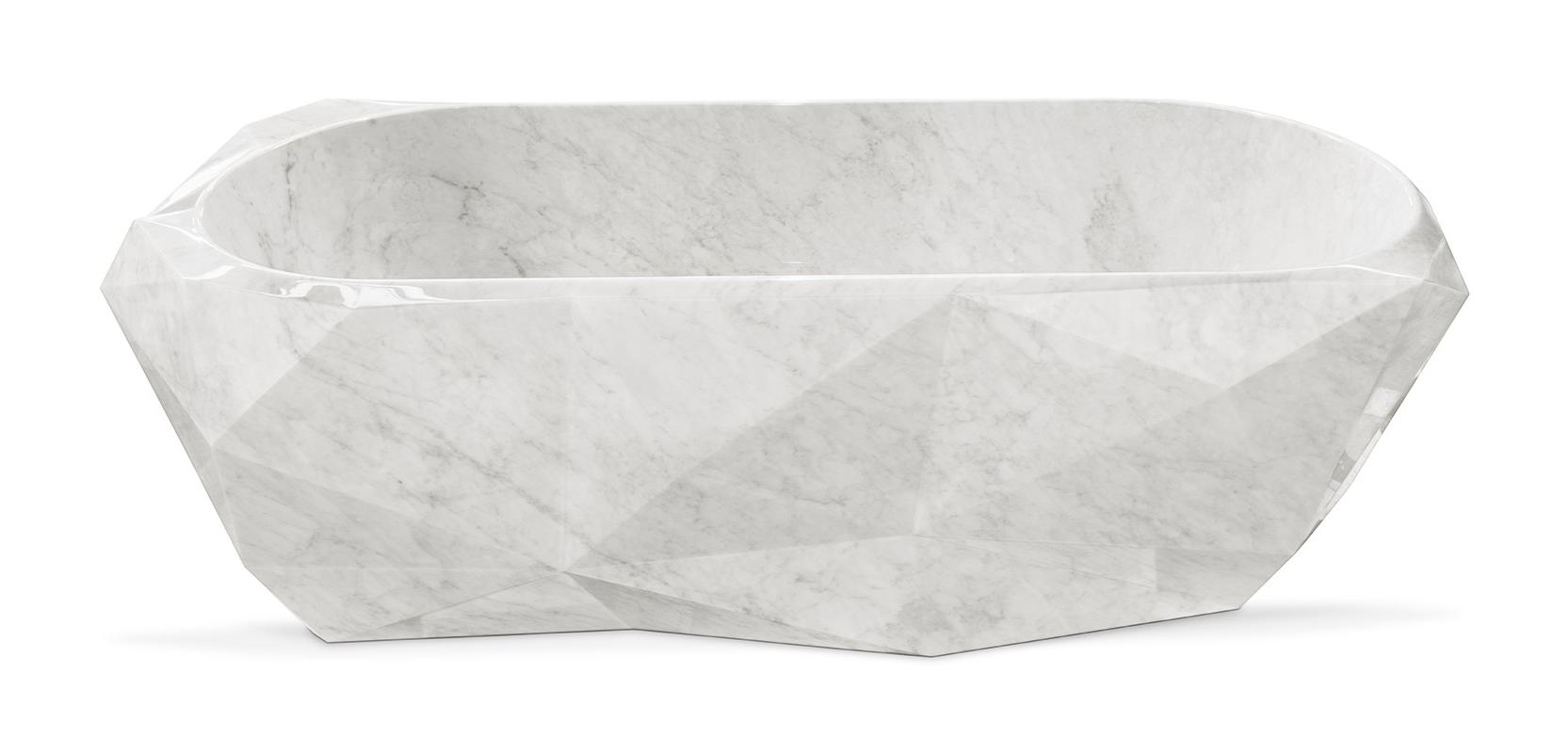 Gemstone marmer badkuip