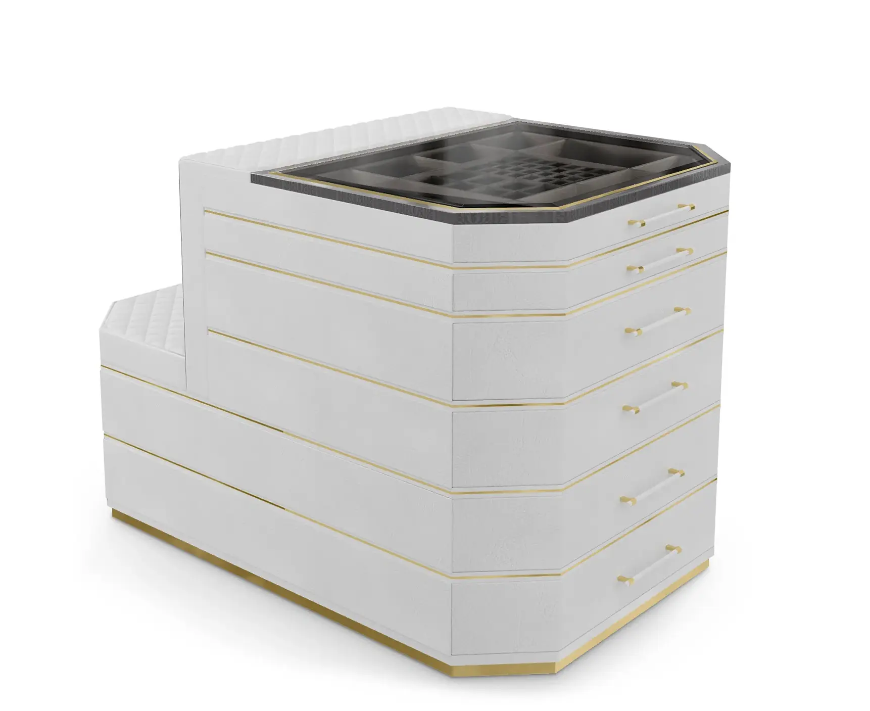 Cadence grijs kast eiland