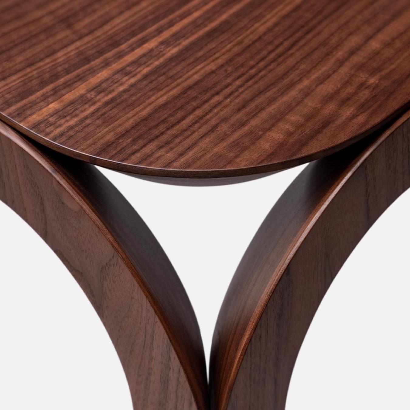 Massief walnoot eettafel
