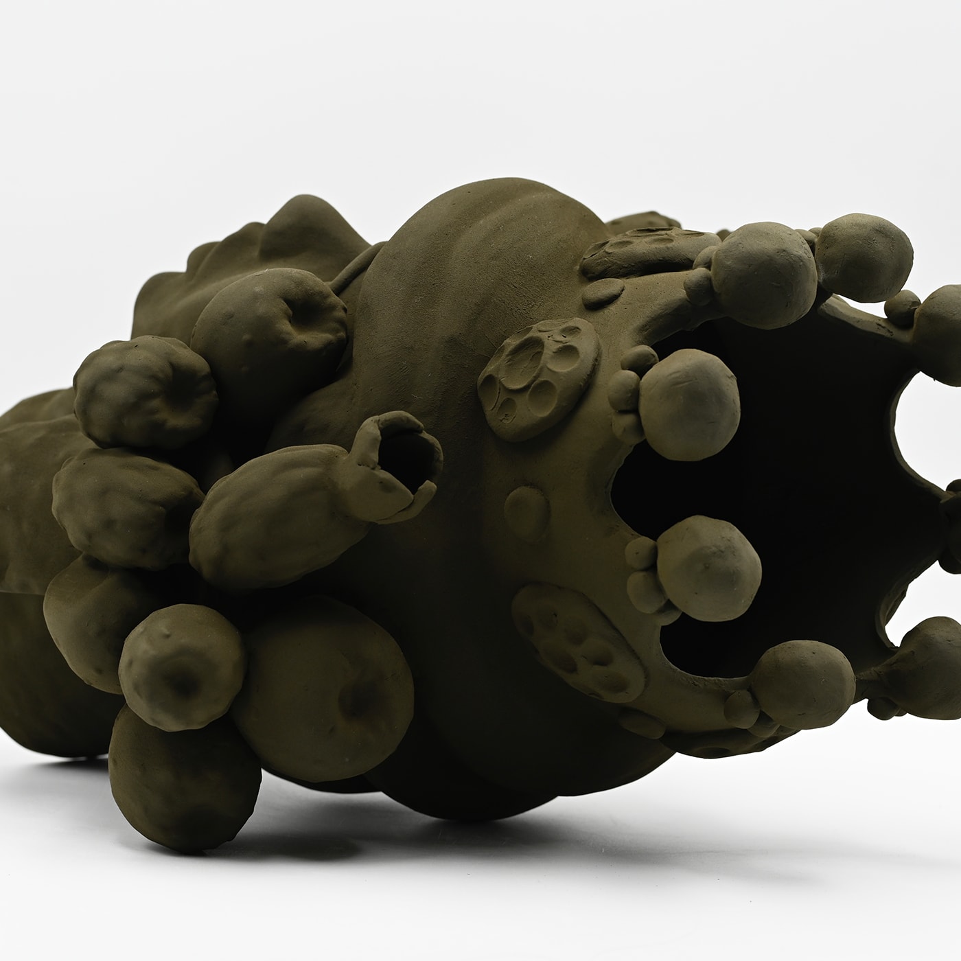 Moor's Head bruine sculptuur