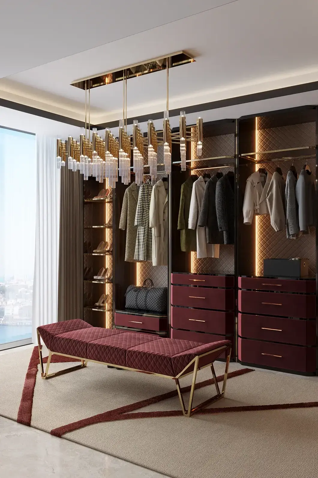 Cadence beige kastensysteem